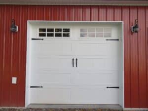 Stamped Carriage House overhead door by CHI