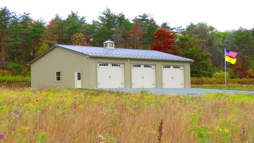 36x40x14 Pole Building_Pulteney, NY_Keuka Valley Builders